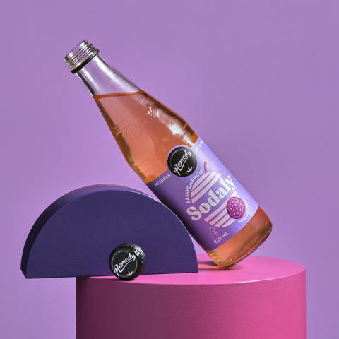 Remedy Sodaly Passionfruit 330ml