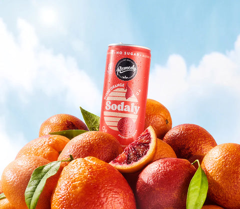 Remedy Sodaly Blood Orange 4 x 250ml