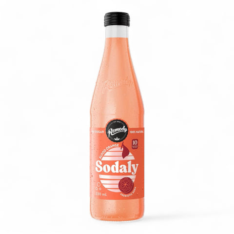 Remedy Sodaly Blood Orange 330mL