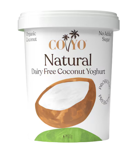 Coyo Dairy Free Coconut Yoghurt Probiotic Natural 500g