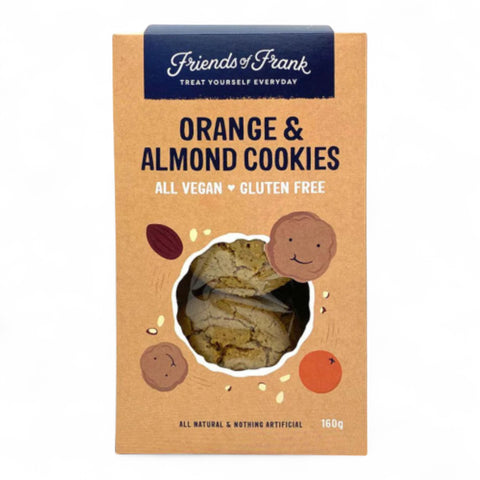 Friends Of Frank Orange & Almond Cookies 160g