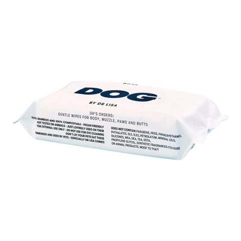 Dog By Dr Lisa Dog Wipes (80 Pack)