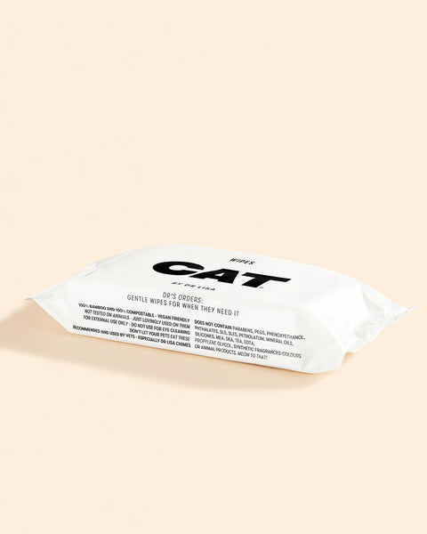 Dog By Dr Lisa Cat Wipes (80 Pack)