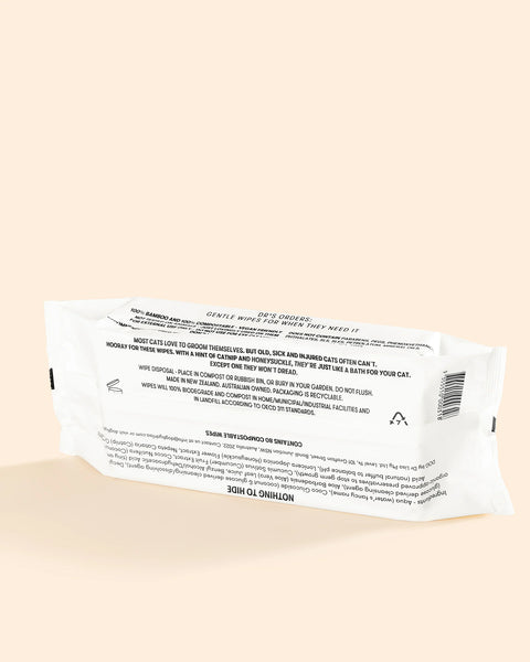 Dog By Dr Lisa Cat Wipes (80 Pack)