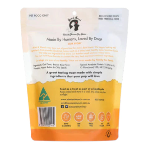 Mimi & Munch Woofbutter Bakes Dog Treats 180g