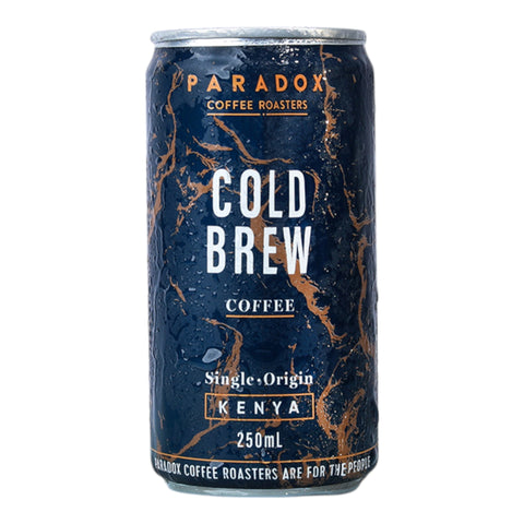 Paradox Cold Brew Coffee Cans Kenya 250ml