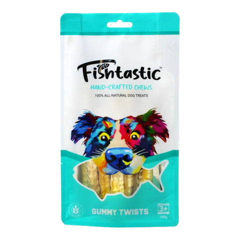 Fishtastic Gummy Twists 100g