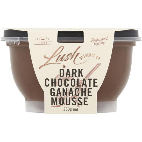 Lush Dark Chocolate Ganache Mousse Dessert 250G