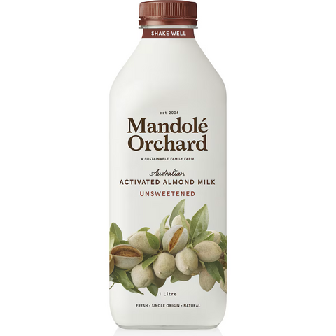 Mandole Almond Milk Unsweetened 1L