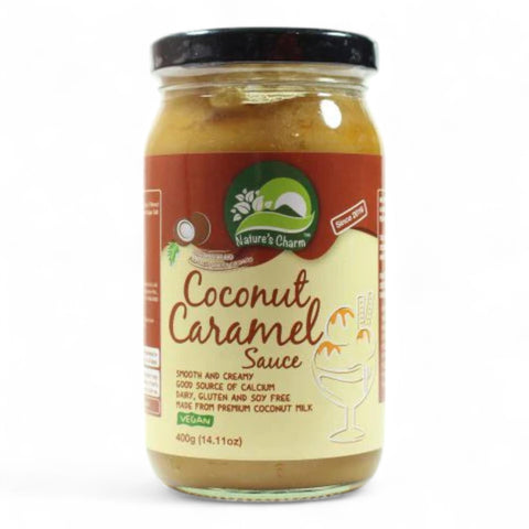 Nature's Charm Coconut Caramel Sauce 400g
