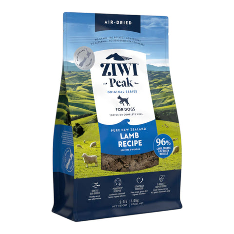 Ziwi Peak Air Dried Dog Food Lamb 1kg