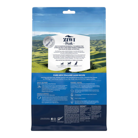 Ziwipeak Dog Pouch Daily 454g Lamb