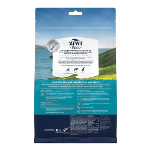 Ziwi Peak Dog Air Dried Mackerel & Lamb 454g