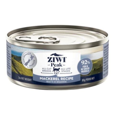 Ziwi Peak Canned Cat Food Mackerel 85g