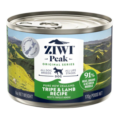 ZIWI Peak Dog Can Tripe & Lamb 170g