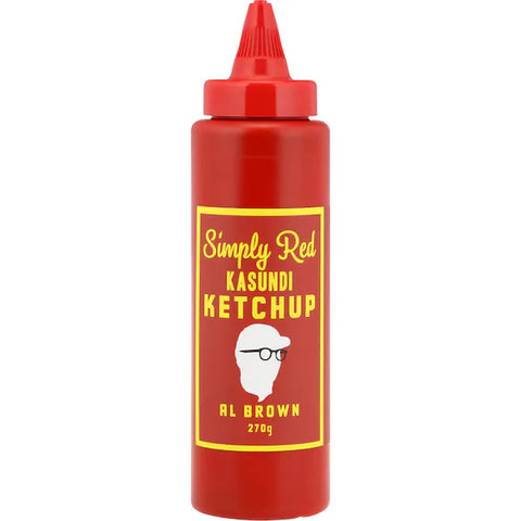 Al Brown Simply Red Kasundi Ketchup 270g