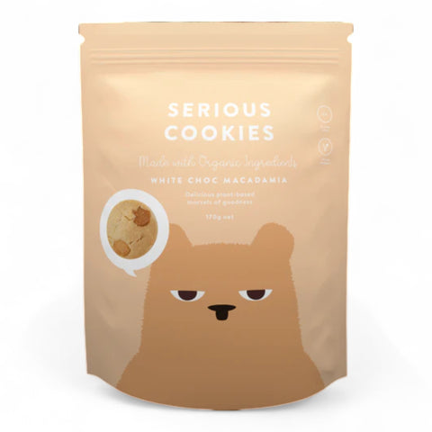 Serious Cookies White Choc Macadamia 170g