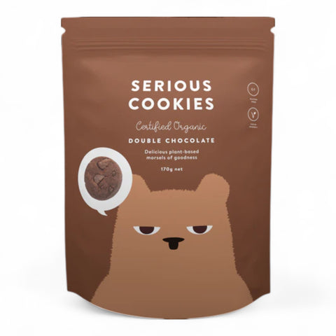 Serious Cookies Chewy Double Choc Cookies 170g