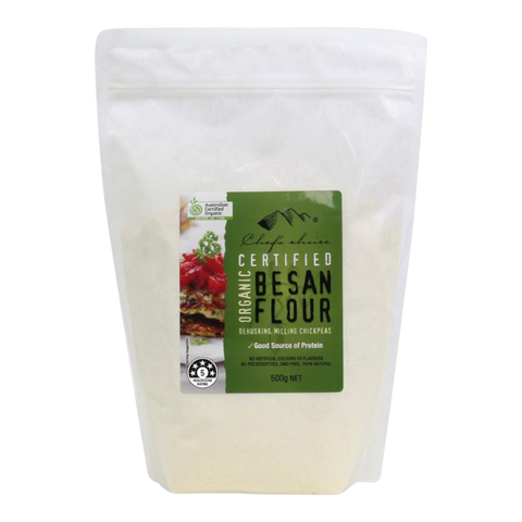 Chef's Choice Organic Besan Flour 500g