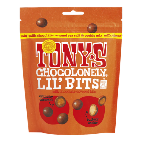 Tony Choc Caramel & Sea Salt Cookie Mix Lil Bits 113g