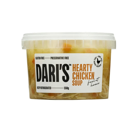 Dari's Hearty Chicken Soup 550g Default Title