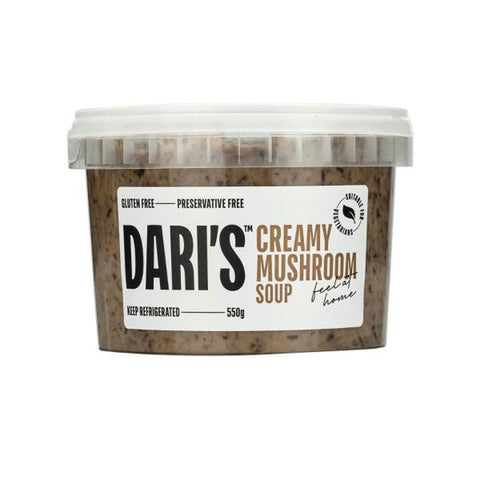 Dari's Soup Creamy Mushroom 550g Default Title