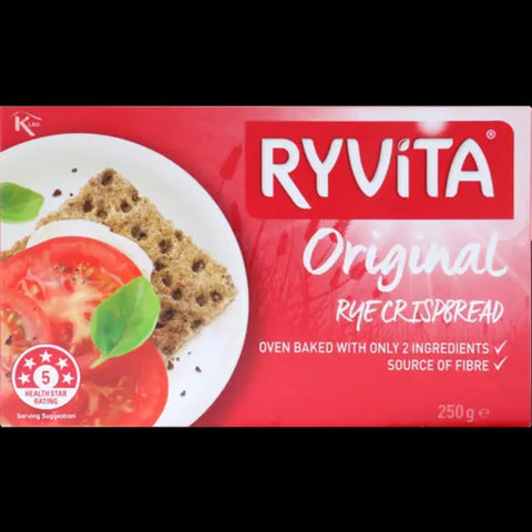 Ryvita Original Rye CrispbreadåÊ250g Default Title