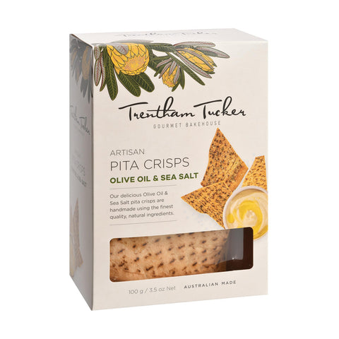 Trentham Tucker ARTSAN PIT CRSP Olive Oil & Sea SaltåÊ100g Default Title