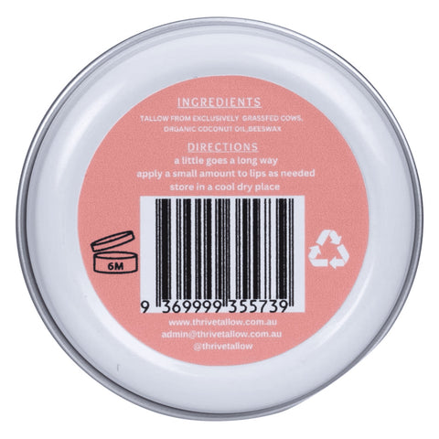 Thrive Tallow Tallow Based Lip Balm 35ml Default Title