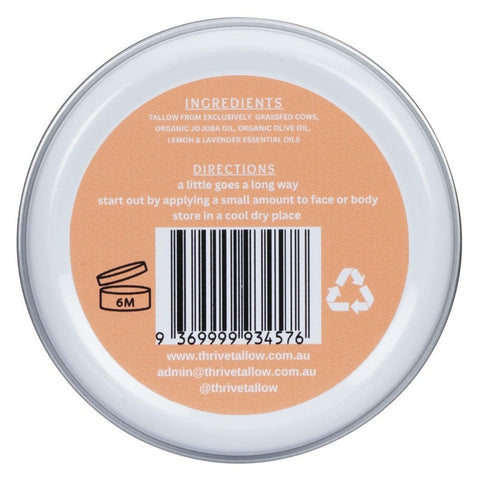 Thrive Tallow Whipped Tallow Moisturiser Scented 70ml Default Title