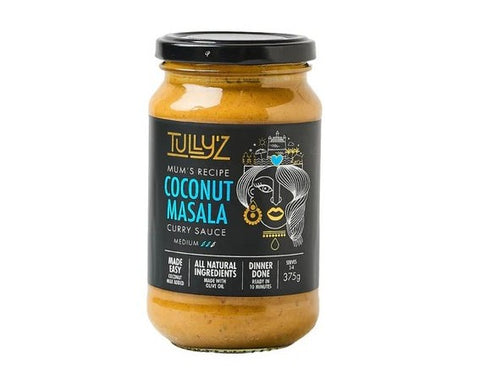 Tullyz Butter Coconut Masala 375g