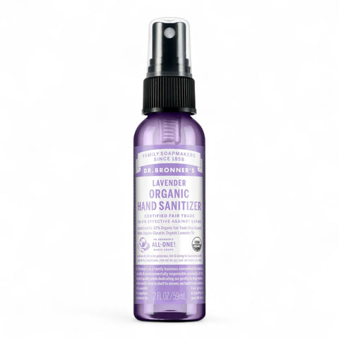 Dr Bronner's Organic Hand Sanitizer Lavender 59ml