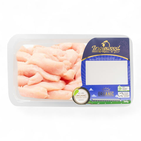 Inglewood Farms Free Range Organic Chicken Breast Stirfry