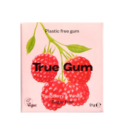 True Gum Raspberry & Vanilla 21g