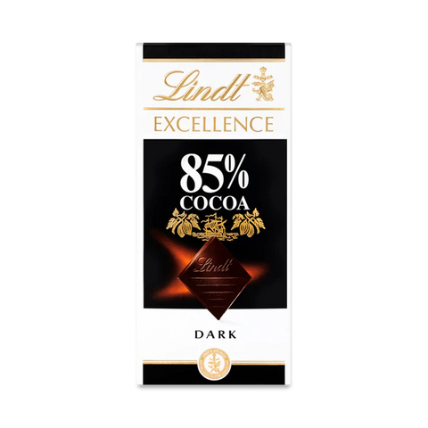 Lindt Excellence 85% Cocoa Extra Dark Chocolate 100g