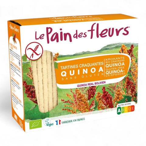 Le Pain Des Fleurs Organic Quinoa Crispbread 150g