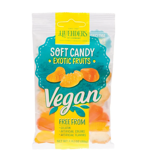 J. Luehders Vegan Candy Exotic Fruits 80g