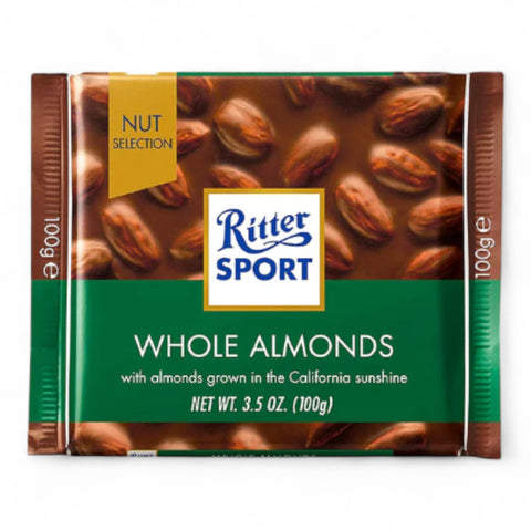 Ritter Sport Whole Almonds 100g