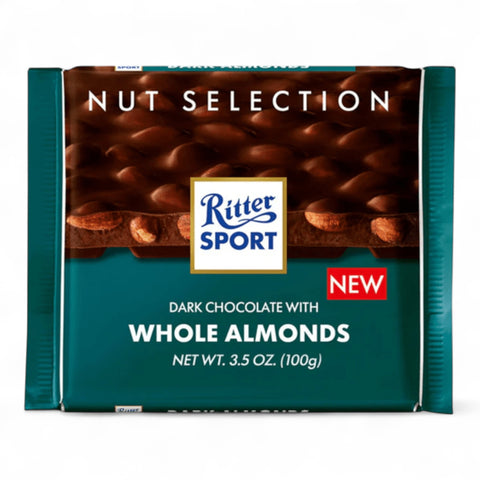 Ritter Sport Dark Whole Almond 100g