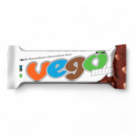 Vego Whole Hazelnut Chocolate Bar Mini 65g