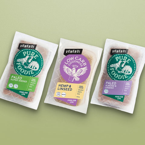 Organic, Gluten Free, Paleo, Keto & Low Carb Breads