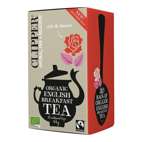 Clipper English Breakfast Tea Bags (20 Pack)