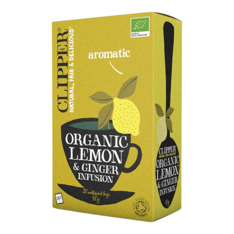 Clipper Organic Lemon & Ginger Infusion 20 x 50g
