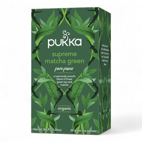 Pukka Herbs Organic Green Tea Supreme Matcha Green 1.5g (20 Sachets)