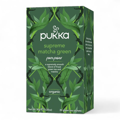 Pukka Herbs Organic Green Tea Supreme Matcha Green 1.5g (20 Sachets)