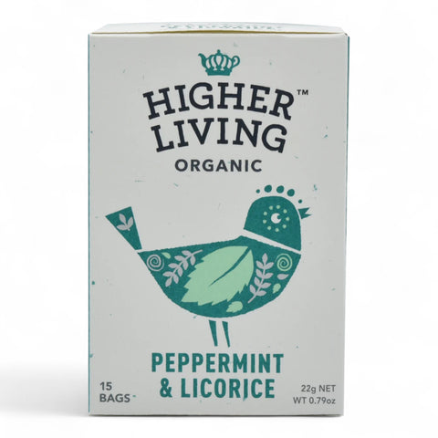 Higher Living Licorice Tea Bags (15 Pack)