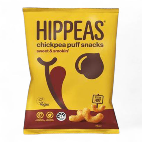 Hippeas Chickpea Puff Snacks Sweet & Smokin 8.0x78g