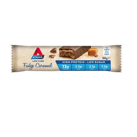 Atkins Advantage Bar Fudge Caramel 50g