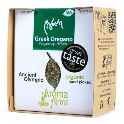 Aroma Organic Greek Oregano 25g