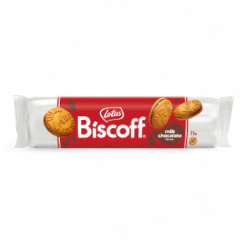 Lotus Biscoff Sandwich Biscuits Milk Chocolate 110g